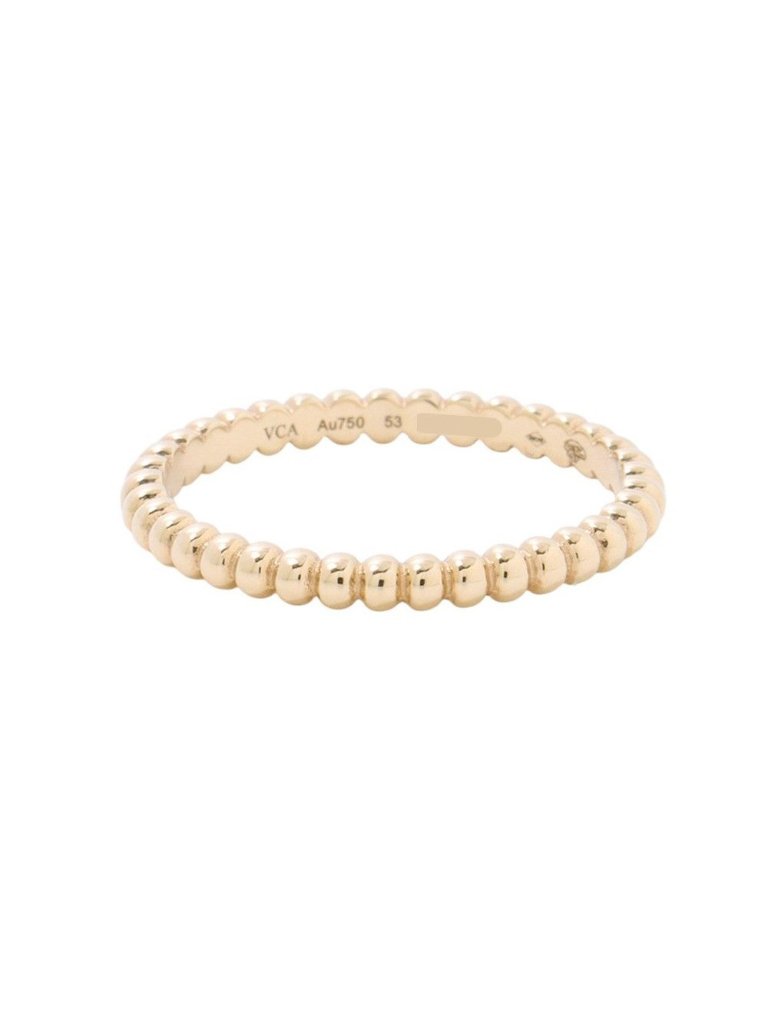 Van Cleef & Arpels Ring Perlee Gold Pearl Small 18k Yellow